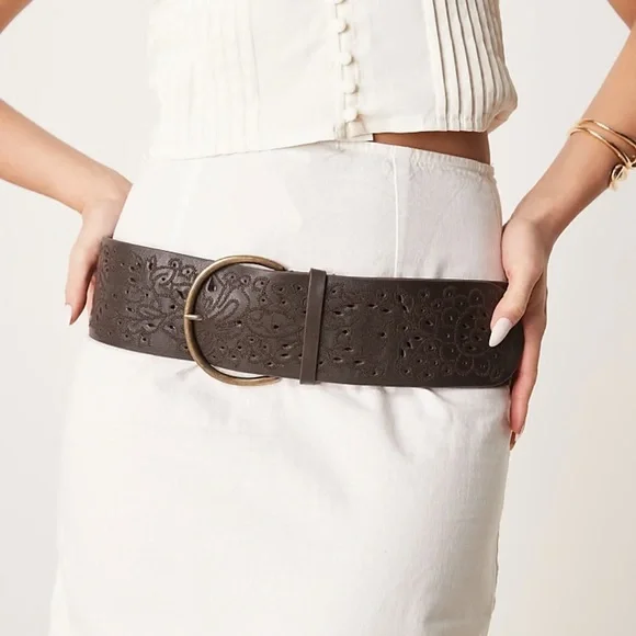 Free People Laurel Hip Belt Free People Laurel Hip Belt in Coconut Shell | REVOLVE main image 4